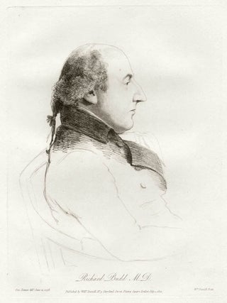 Item #636 Richard Budd MD. William Daniell RA, after George Dance the Younger