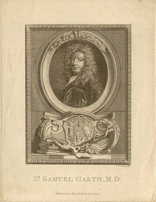 Item #689 Sir Samuel Garth MD. Thomas Cook, engraver