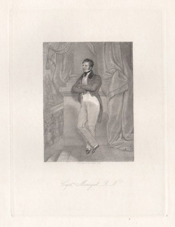 Item #780 Captain Marryat RN. Carl Mayer.