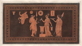 Item #864 Hamilton Greek Vase - Hercules and other figures. Pierre Francois Hugues D'Hancarville,...