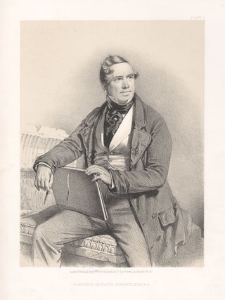 Item #875 Portrait of David Roberts Esq RA. After Charles-Louis Baugniet