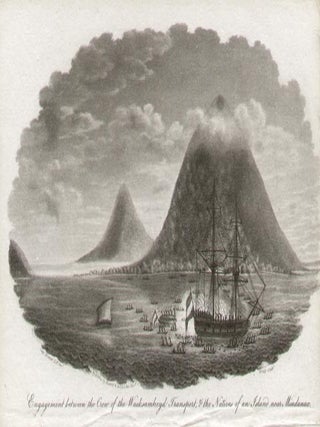 Engagement between the Crew of the Waaksamheyd Transport & the Natives of an Island near. Greig after Capt Hunter RN.