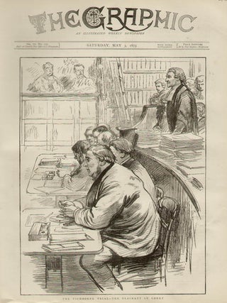 The Tichborne Trial - The Claimant in Court. The Graphic.