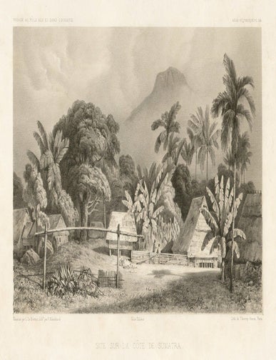 Item #955 Site Sur la Cote de Sumatra. Ph. Blanchard after Louis Le Breton.