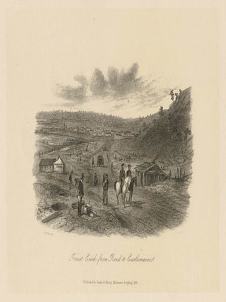 Item #979 Forest Creek from Road to Castlemaine. After James Tingle, after ST Gill